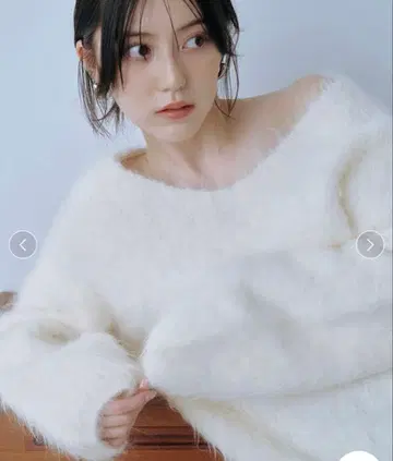 기간 한정 스나이델 [ HIGH QUALITY ] 수리알파카 V넥 풀오버