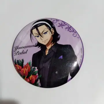 나루토 동당 진파치 벌스데이 플라워 캔뱃지 AGF2021