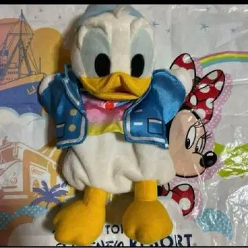 레어 디즈니 도날드 핸드 퍼펫 퍼펫 디즈니씨 원아