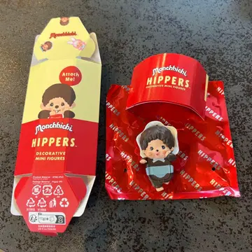 Monchhichi HIPPERS 데코레이션 미니 피규어