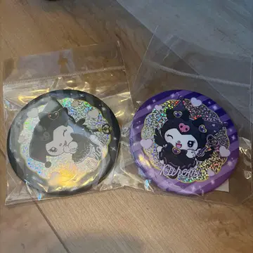 쿠로미 빅 캔뱃지 두근두근 전사 LAFARY 라파리 산리오