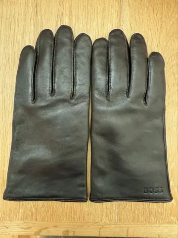 BOSS 남성용 라무 가죽 장갑