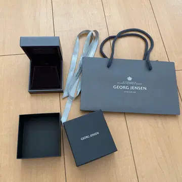 GEORG JENSEN 주얼리 케이스 귀걸이용 및 쇼핑백