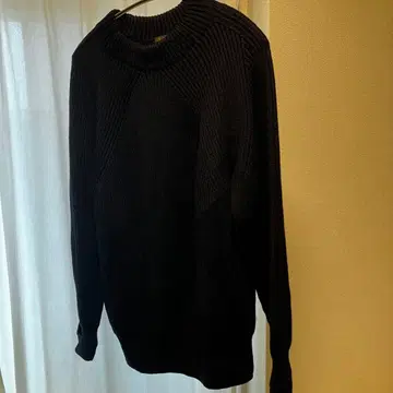 [ 바토너 ] 시그니처 핸드 워머 모크넥 스웨터 니트