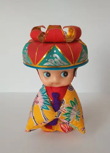 큐피 마스코트 인형 멘소레 오키나와 카츠라 요츠타케 고토치