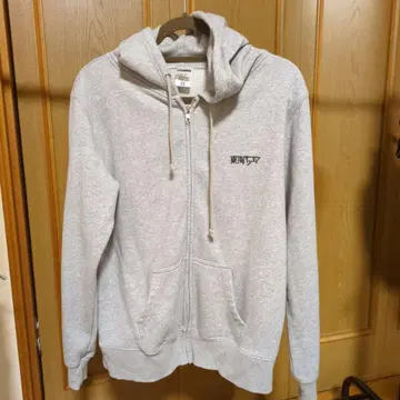 도카이 온에어 집업 후드티 그레이