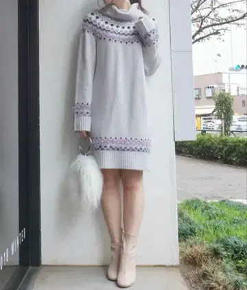 머큐리 듀오 니트 원피스