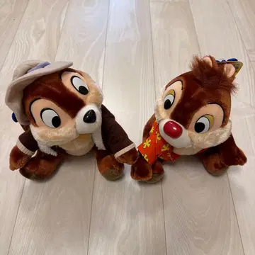 [ 미사용품 ] 칩과 데일 봉제 인형 디즈니 빈티지