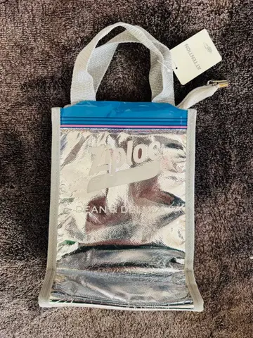 [귀중] DEAN & DELUCA 메탈릭 토트백