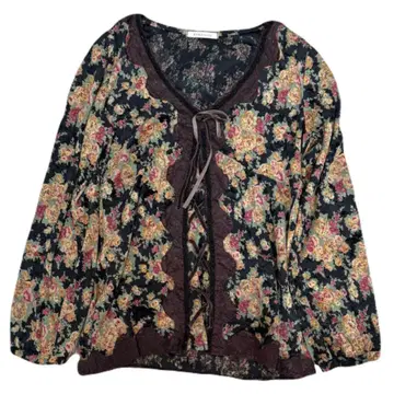 axesfemme 페어리 그런지 꽃무늬 상의 00s