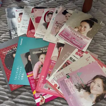 마츠다 세이코 콘서트 팜플렛 전단지 묶음