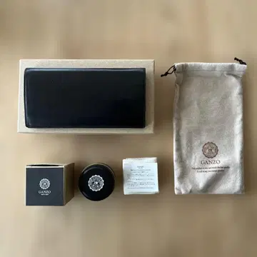 GANZO 브라이들 가죽 장지갑 블랙