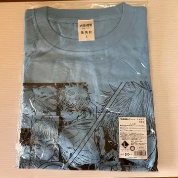 새상품 주술회전 T셔츠 고죠 사토루 L사이즈 점프샵