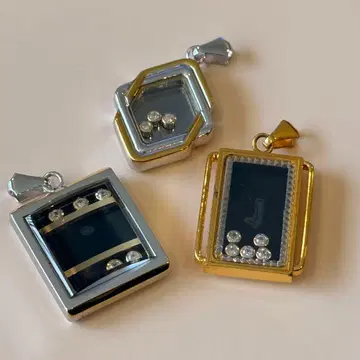 RADO 라도 펜던트 탑 목걸이 탑 3개 세트