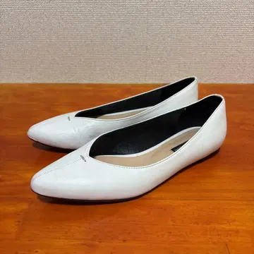 파비오 루스코니 스틸레토 펌프스 23cm 35.5 화이트