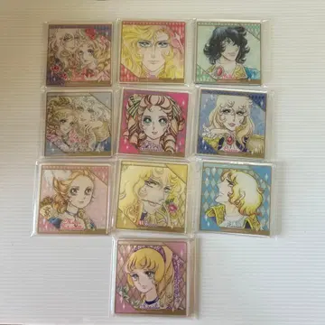 베르사이유의 장미 아크릴 코스터 10종 컴플리트 컴프