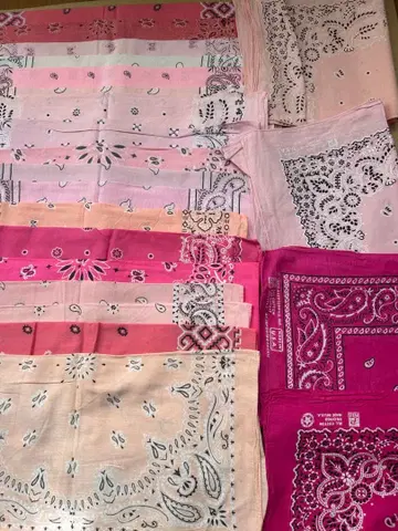 80s 90s 미국제 반다나 20장 세트 PAB