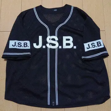 J.S.B. 베이스볼 셔츠 블랙