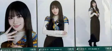 노기자카46 브로마이드 3종 컴프 카와사키 벚꽃 스카프