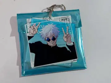 주술회전 애니메이션 주술회전전 아크릴 키링 고죠 사토루