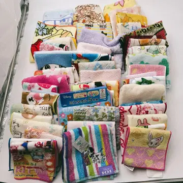 미니 타월, 타월, 반다나 등 묶음 판매 캐릭터 등 새 학기