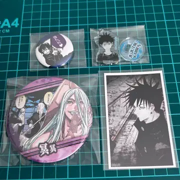 주술회전 후시구로 메구미 메이메이 캔뱃지 아크릴 스탠드