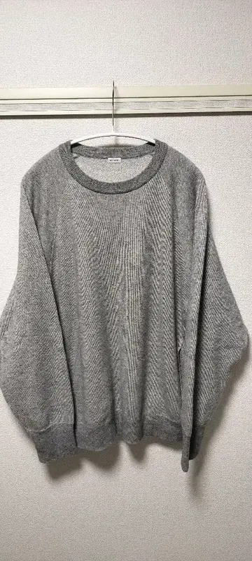 BATONER SILK CASHMERE LOOPWHEEL CREWNECK
