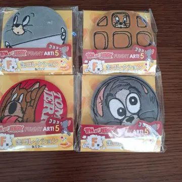 톰과 제리 자수 배지 4개 세트 1번 복권