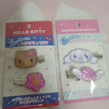 통통 젤리 헤어 클립 햇볕에 탄 키티 시나몬