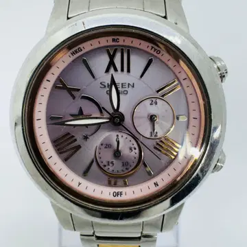 카시오 SHEEN 크로노그래프 전파 솔라 손목시계