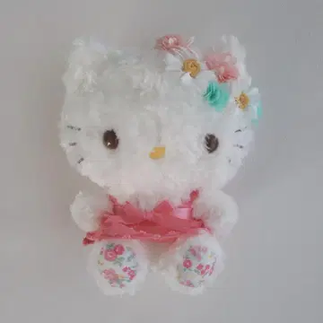 헬로키티 봉제 인형 꽃 장식 포함 리버티