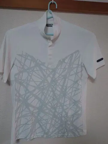 ULTICORE 알티코어 3L 화이트 스트라이프 하이넥 셔츠