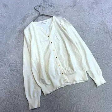 새상품급 [ 라부티크 봉봉 ] ( F ) V넥 가디건 아이보리