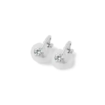 Stud Sparkle Earrings Classic [ Casual ]