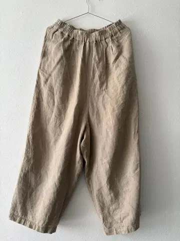soulberry 린넨 와이드 팬츠 베이지