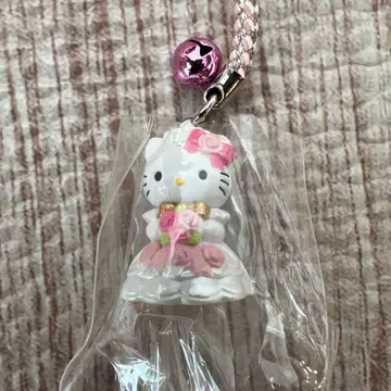 [레어] 지역 한정 키티 신슈 한정판 웨딩 가루이자와 버전 매듭 스트랩