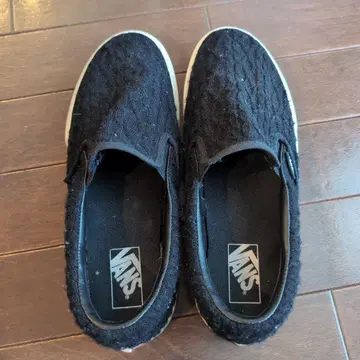 VANS 블랙 슬립온