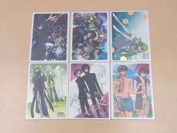 코드기어스 반역의 를르슈 R2 콜렉터블 보드 6매