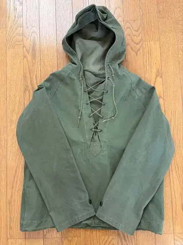 40's 미군 US NAVY N-2 데크 레인 후드티 빈티지