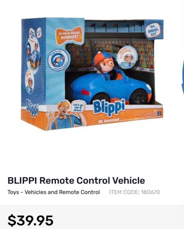 브리피 blippi 무선 조종
