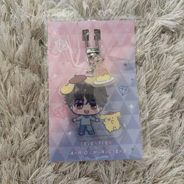 SEVENTEEN x Sanrio 아크릴 키링 민규 폼폼푸딩