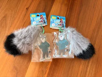 주토피아2 아크릴 키링 꼬리 포함 파우버트 디즈니 2개