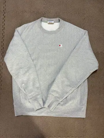 Champion 리버스 위브 맨투맨 그레이 M USA 기획