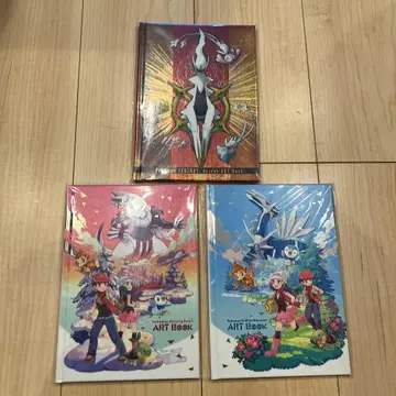 포켓몬 아트북 3권 세트 다이아몬드 펄 아르세우스