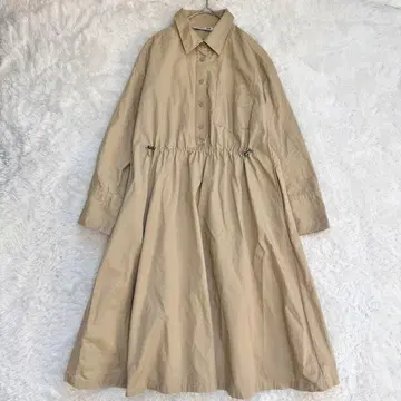 UNIQLO JW ANDERSON 셔츠 원피스 베이지 M