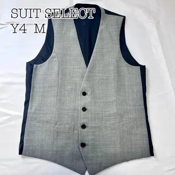 컨디션 최상 슈트 셀렉트 베스트 리버서블 그레이 블랙 Y4 M