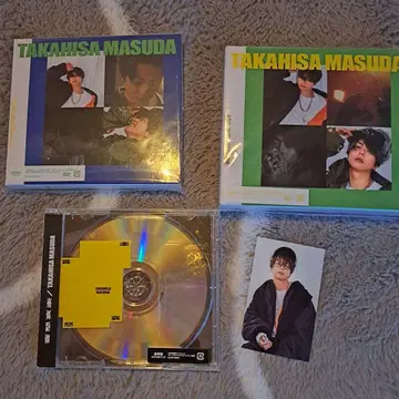 마스다 타카히사 희노애락 CD 3종 세트 특전 트레이딩 카드 포함