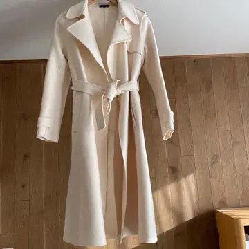 띠어리 울 캐시미어 롱 코트