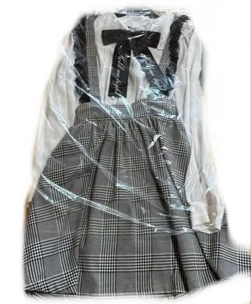 Ank Rouge 서스펜더 스커트 블라우스 양산형 지뢰계