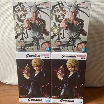 HUNTER x HUNTER 네테로 크라피카 프라이스 피규어 4개 세트